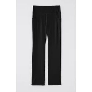 J.Jill Fit Performance Moisture Wicking High-Rise Boot-Cut Pants - Black - Sz 2X
